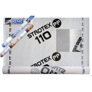 Плёнка паропроницаемая STROITEX 110 PP Плёнка паропроницаемая STROITEX 110 PP